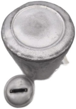 alte Milchkanne, Aluminium, 3L, Deko – Vorschau 3