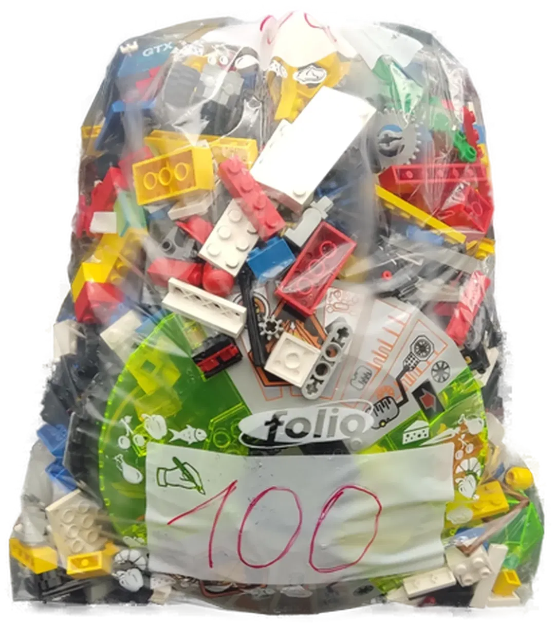 1,5 Kilo Lego Steine gemischt - Bild 1