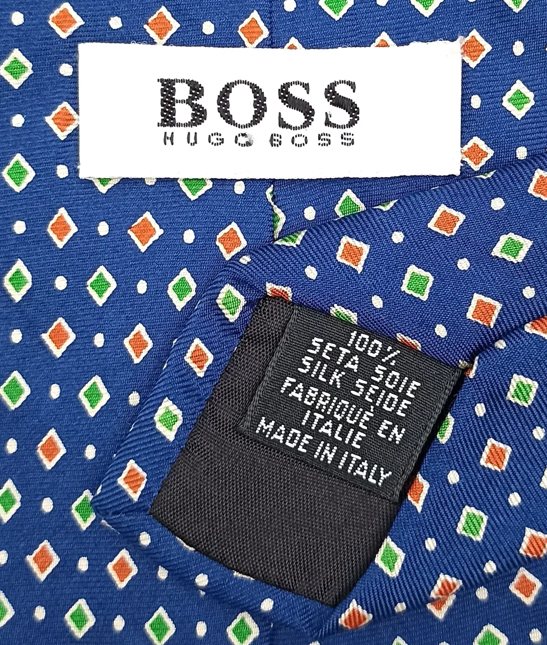 Hugo Boss Herren Seidenkrawatte gemustert – Bild 3
