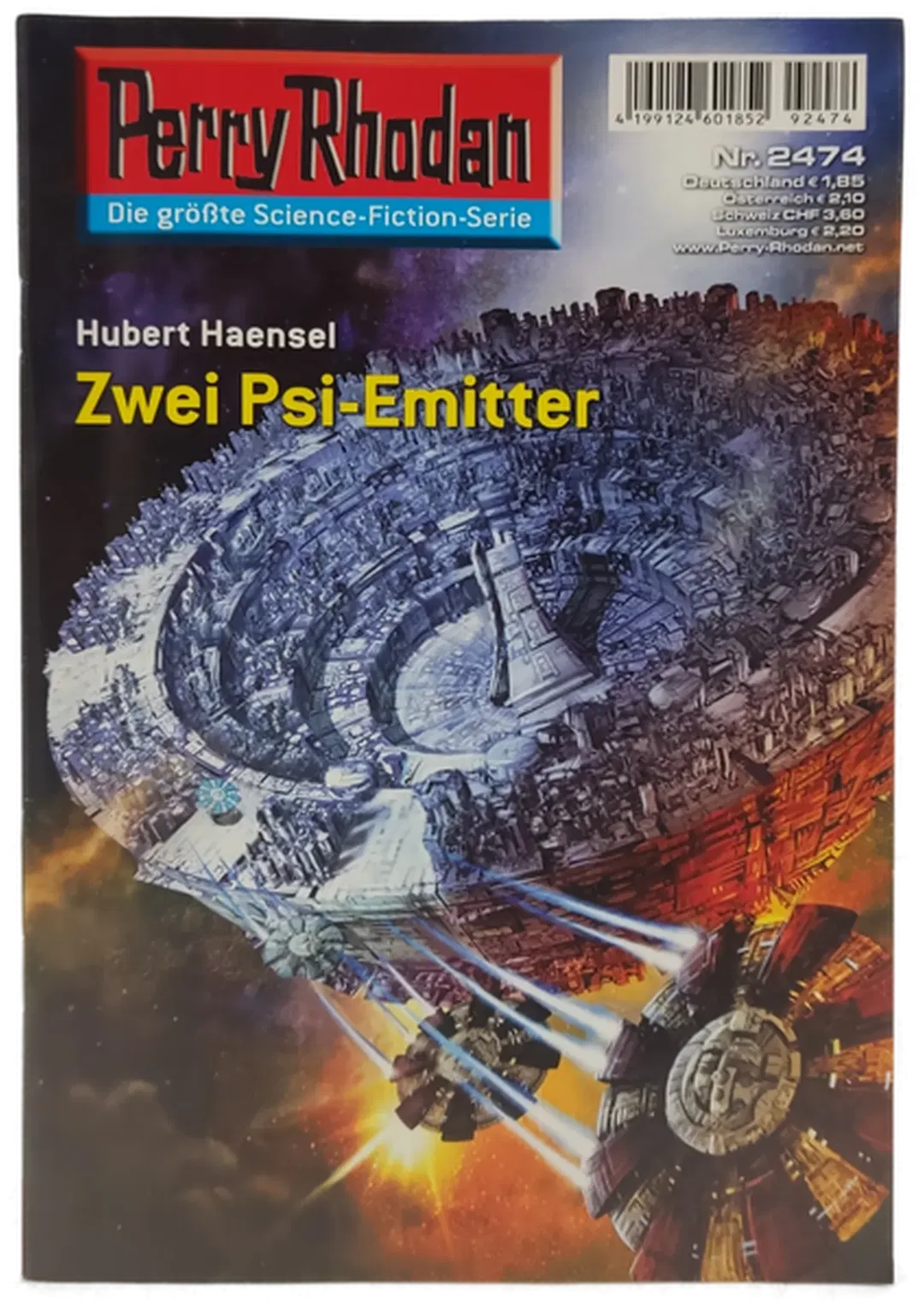 Romanheft Perry Rhodan Zwei Psi-Emitter Erstauflage Nr. 2474 - Bild 1