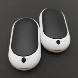 Elektrischer Handwärmer 2er Set, aufladbar, inkl. Ladekabel| Praktischer Begleiter - Bild 3