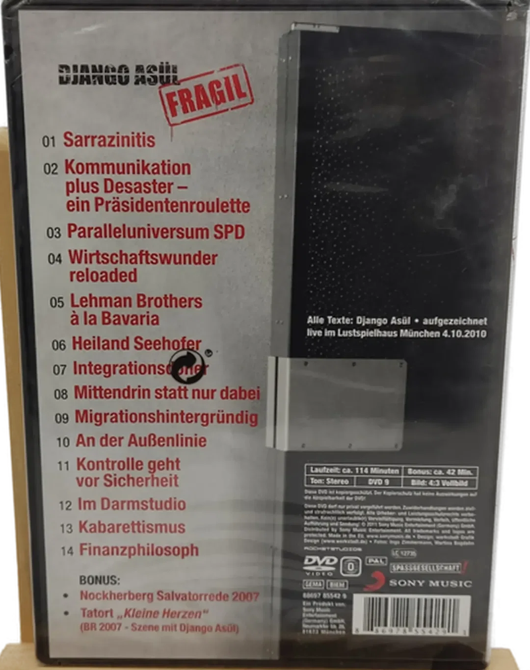 DVD Django Asül  "Fragil" – Bild 3