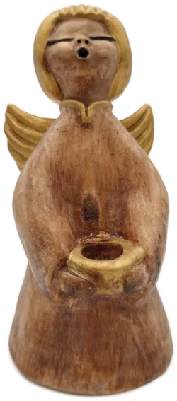 Thun Engel mit Kerzenhalterung, originell aus Bozen - Bild 1