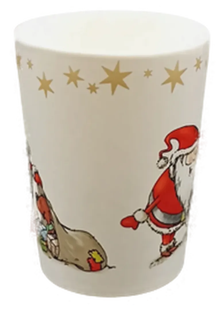 Home & Deco Weihnachtstasse gemustert  – Bild 3