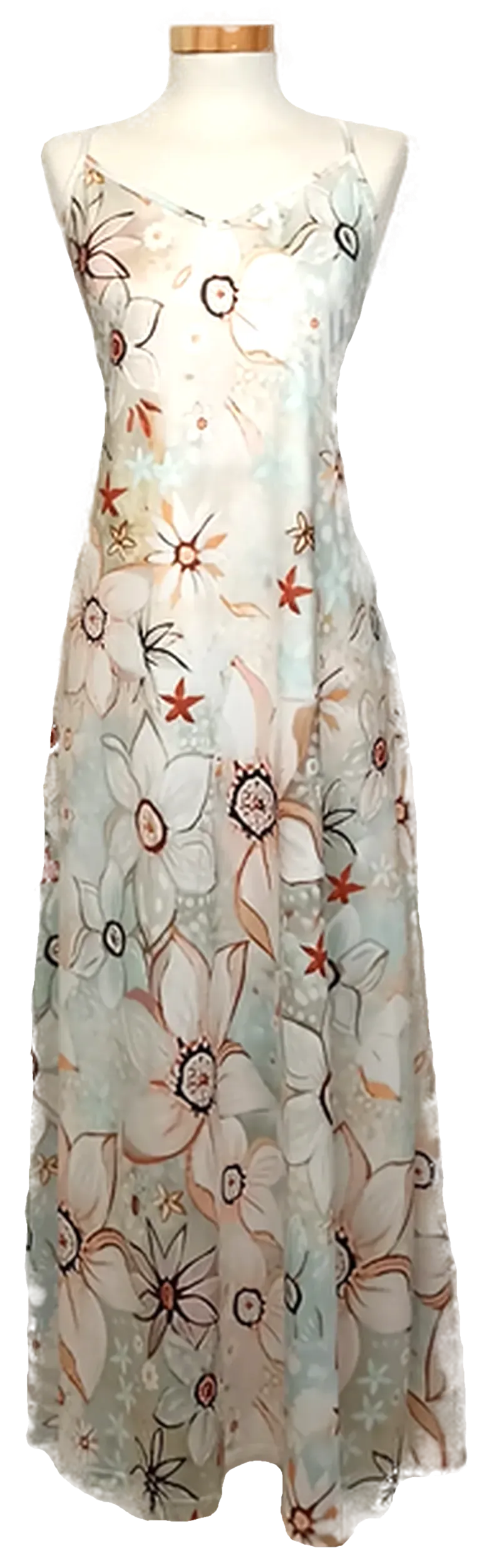 Midikleid mir floralem Muster Gr. 1XL - Bild 1