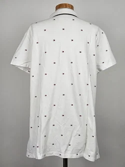 TOMMY HILFIGER Damen Poloshirt, weiß - Gr. XXL  - Bild 3