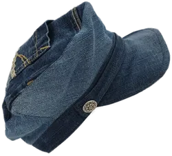 Damen Jeans Kappe - Kopfumfang 23cm - Bild 2