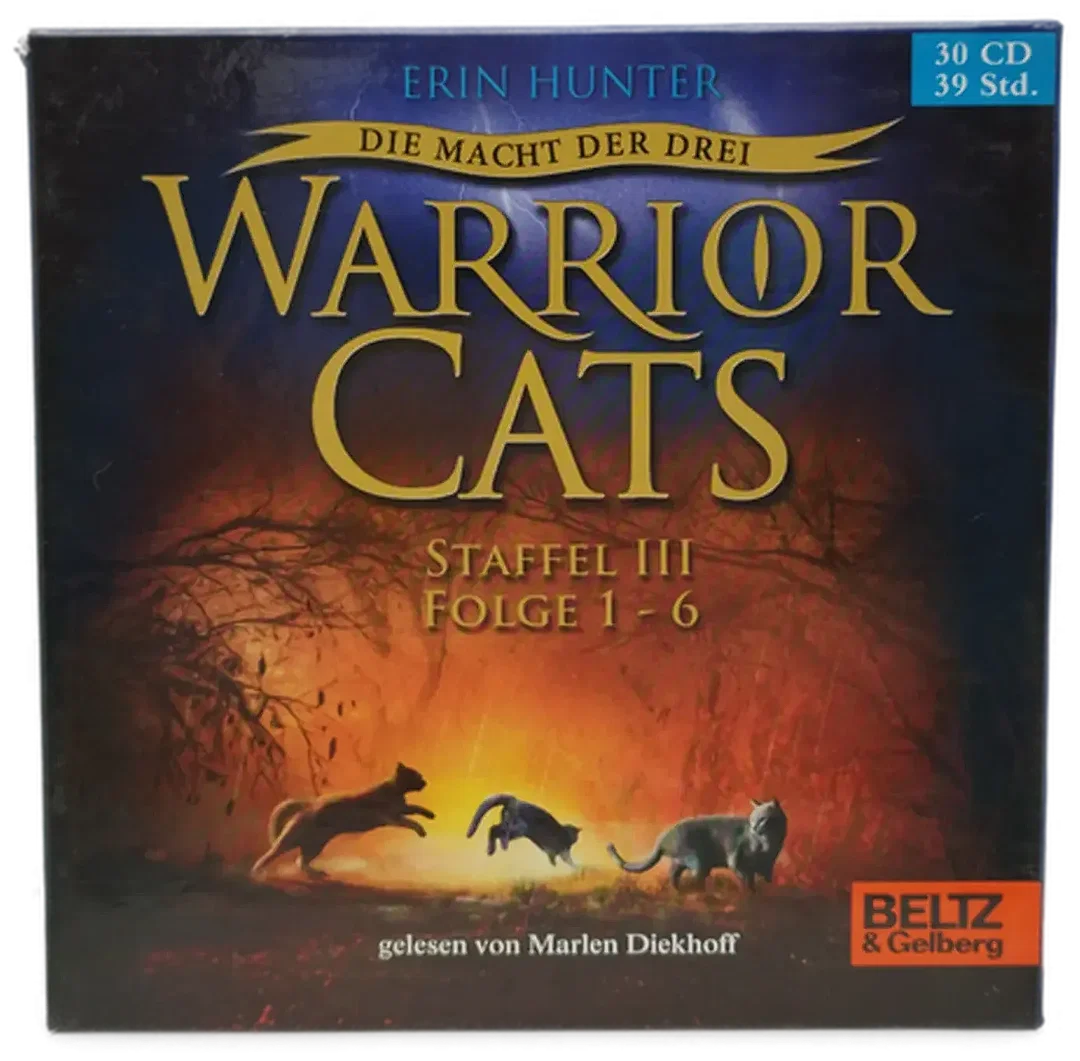 Hörbücher/Warrior Cats - Die Macht der drei. Folge 1-6 - Erin Hunter – Bild 1