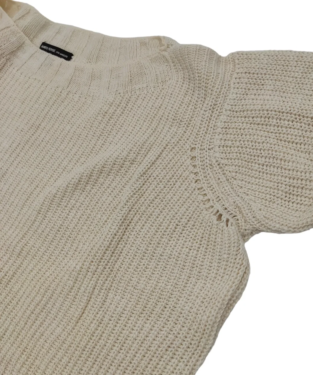 James Perse Damen Strickpullover, beige - Gr. XS  – Bild 5