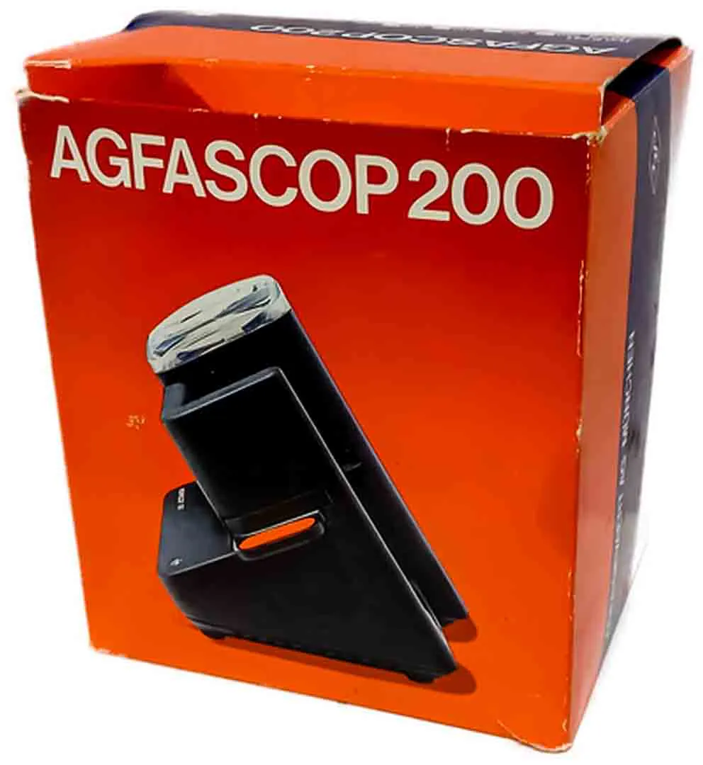 Vintage Agfascop 200 Diabetrachter – Original aus den 70ern in OVP - Bild 2