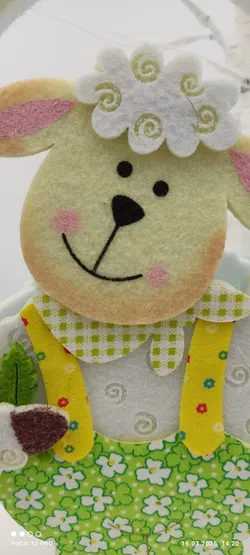 Filz-Körbchen Schaf | Oster-Schatz - Bild 2