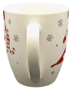 Weihnachtstasse gemustert - Bild 2