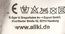 Plüsch Waschbär mit Glitzeraugen  - Bild 8