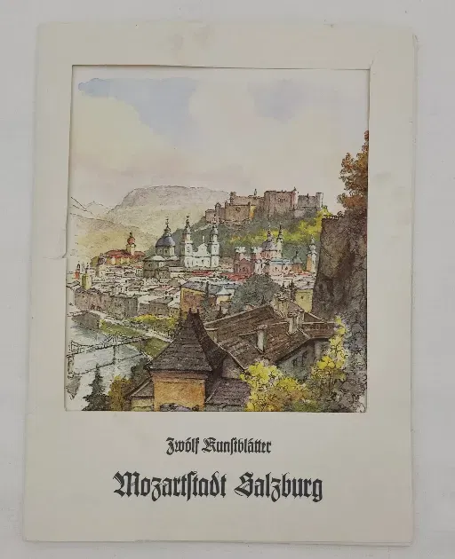 Zwölf Kunstblätter - Mozartstadt Salzburg - Bild 1