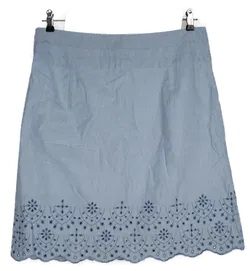 Madness Damen Rock hellblau mit Ornamentstickerei - L/40/42 - Bild 2