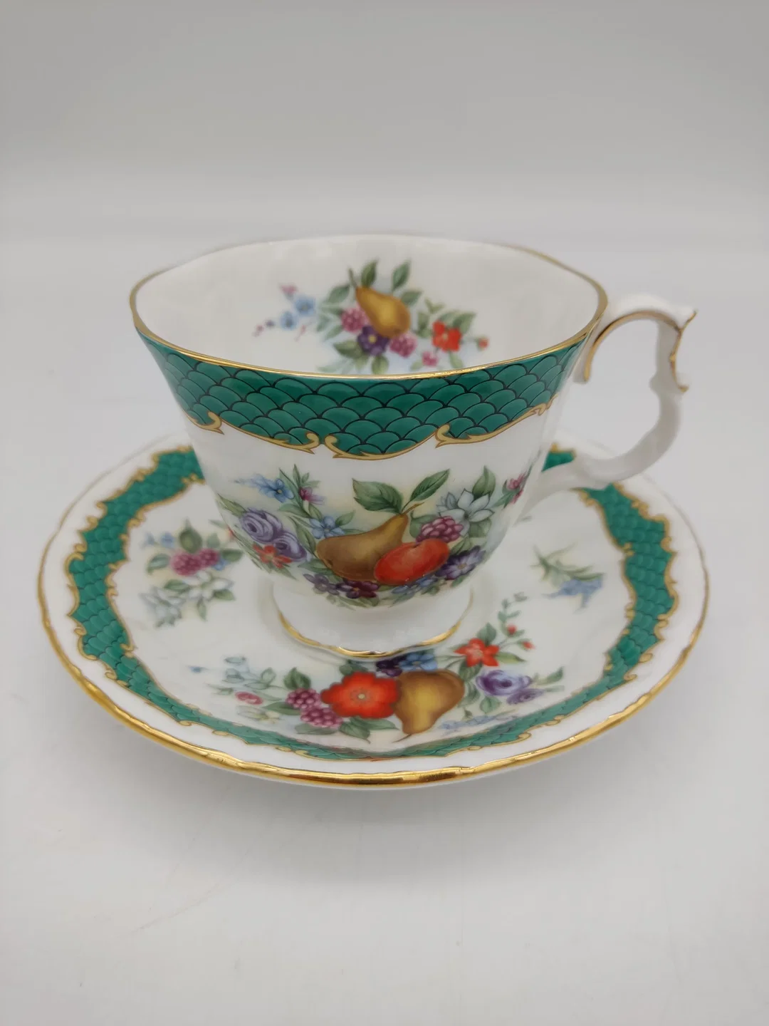 Royal Albert - 6x Tee-/Kaffeetassen 'England Fruit Series' – Bild 9