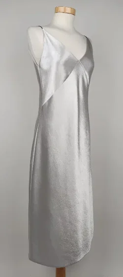Vince Damen Maxikleid, silber - Gr. XS - Bild 2