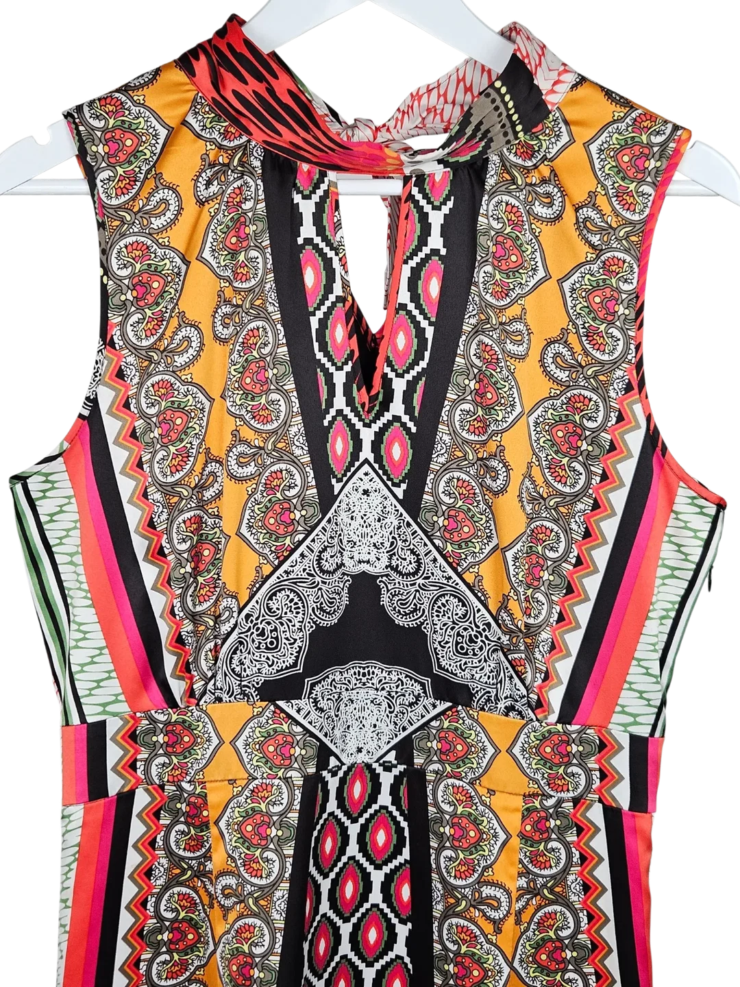 COMMA Damen Minikleid, bunt - Gr. M – Bild 3