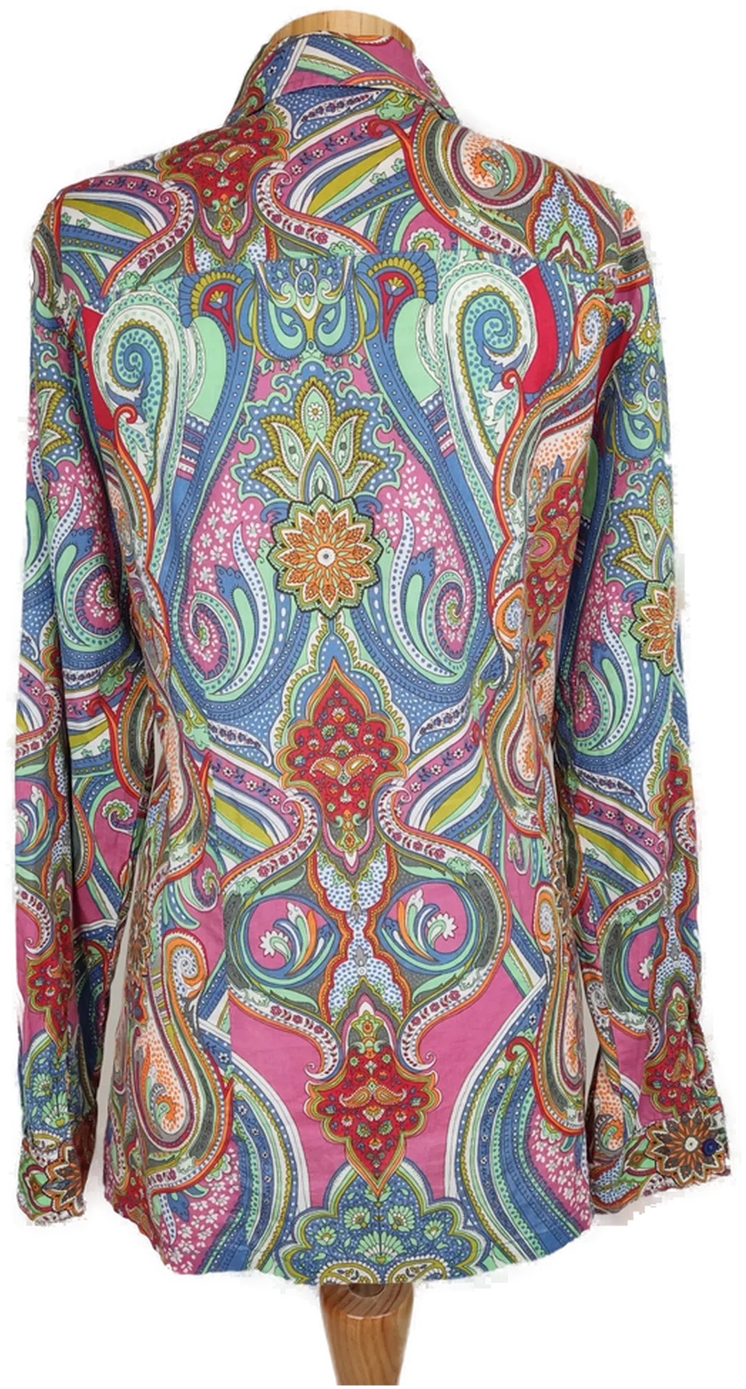 Laura Kent Damen Hemdbluse bunt gemustert - XXL/46 – Bild 2