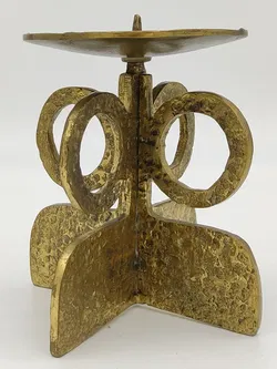 Mid-Century Kerzenständer Brutalismus - Bild 8