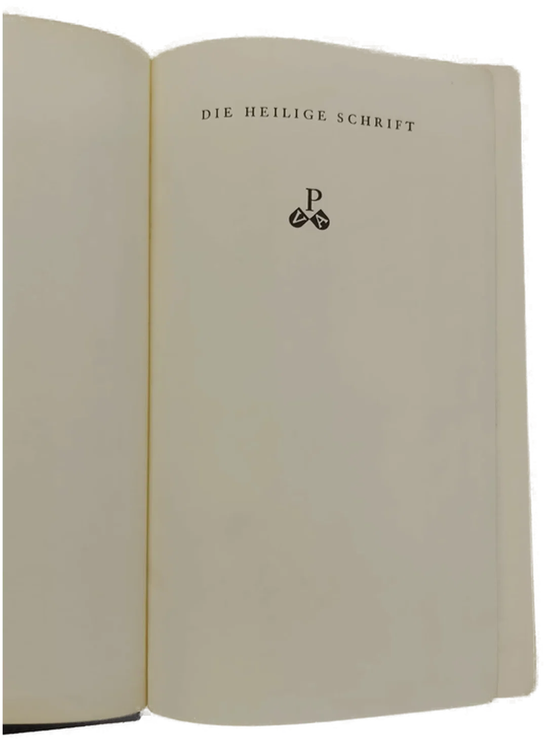 Buch Die Heilige Schrift, Bibel von 1973 schwarz mit Goldrand – Bild 7