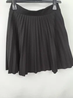 Amisu Faltenrock, schwarz, Damen, Gr. 36