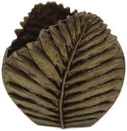 Vase mit Blattdekor - Bild 7