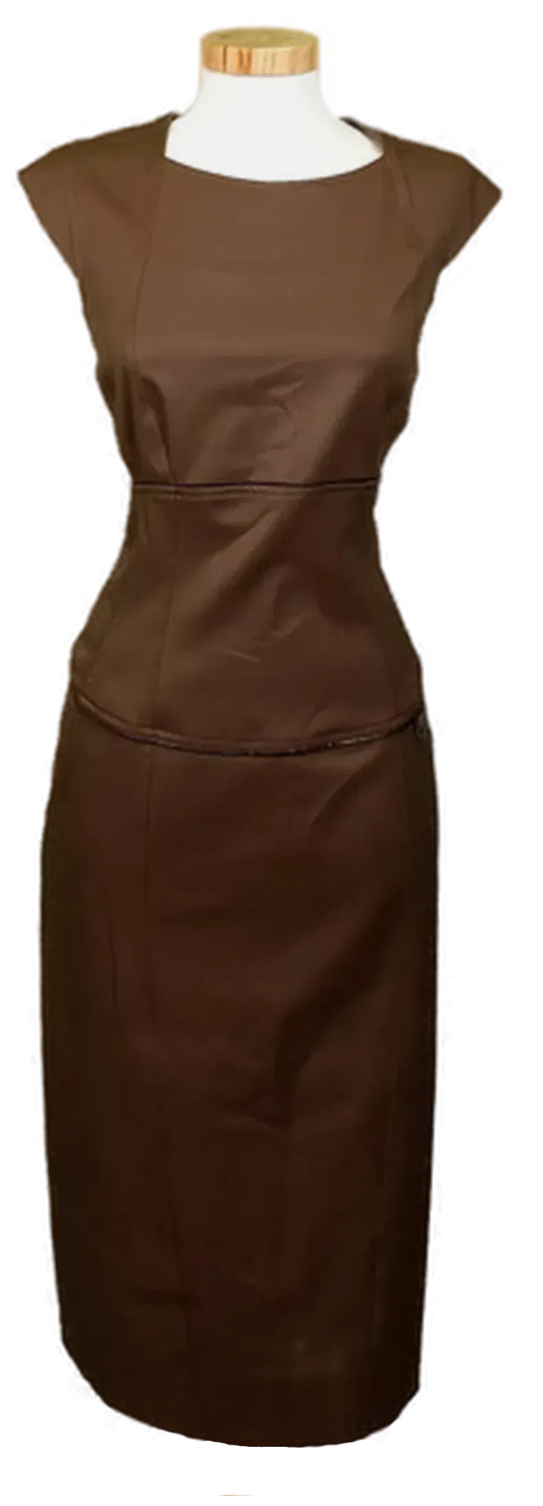 Trussardi Jeans Damen Midikleid braun Gr. 46 - Bild 4