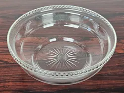 Vintage ES Messing/Glas Korb - Höhe ca. 20 cm  - Bild 7
