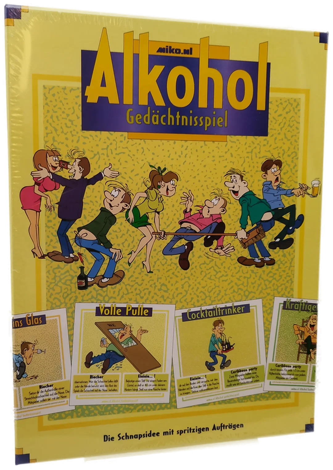 Alkohol-Gedächtnisspiel Originalverpackt | Partyabend-Garant - Bild 1