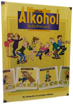 Alkohol-Gedächtnisspiel Originalverpackt | Partyabend-Garant - Bild 1
