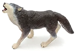 Safari Ltd. Grauer Wolf Spielfigur