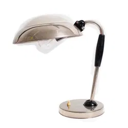 Schreibtischlampe K11 Bauhaus-Stil, 33 cm, Metall, 1930er Look - Bild 1