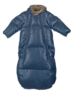 Benetton Baby Kinderwagensack blau 9-12 Monate 