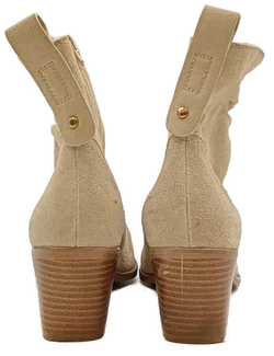 Pat Calvin Velourleder Stiefletten creme Gr. 40 - Bild 3