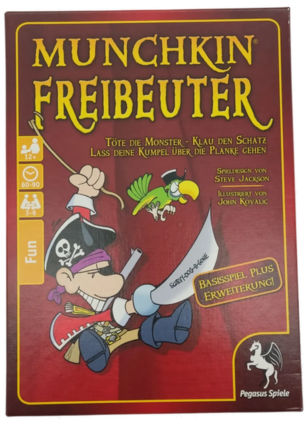 Pegasus Spiele / Munchkin Freibeuter, Basisspiel + Erweiterung  - Bild 4