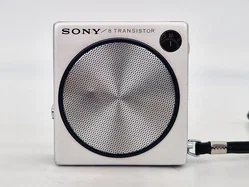 Sony Vintage 8 Transistor Taschenradio (AM/Mittelwelle) - Dunkelblau/Silber - Bild 3