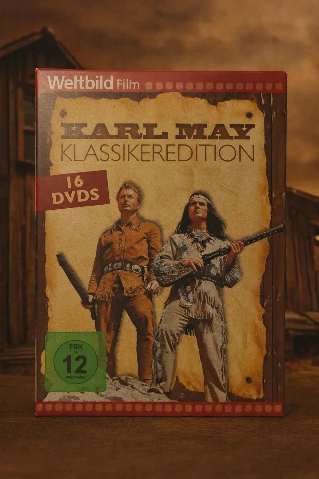 DVD-Box Karl May – Gesamte DVD-Sammlung (Mexico Box, Shatterhand Box, Orient Box, Collection I–III & Klassikeredition, 16 DVDs) - Bild 1