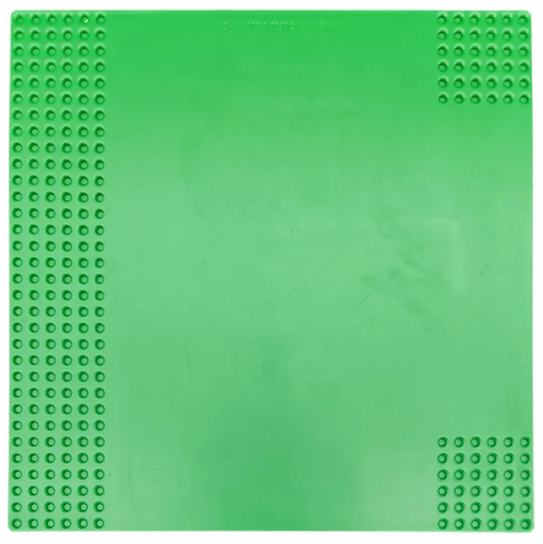 LEGO Grundplatte mit Straße 32 x 32 Noppen grün – Bild 2