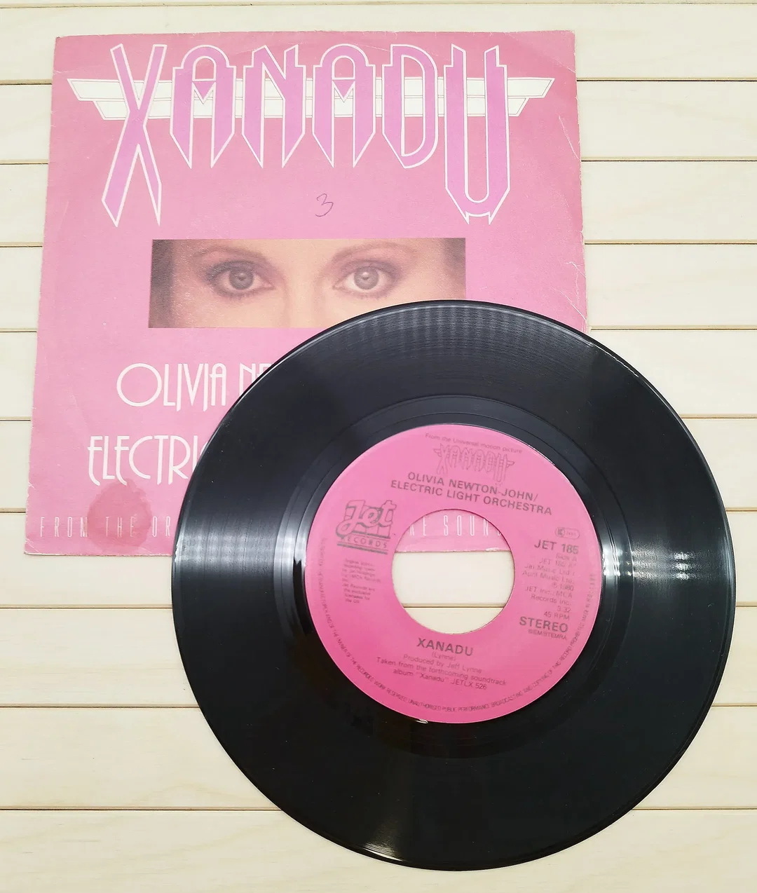 Olivia Newton-John & Electric Light Orchestra, Xanadu, Vinyl Single  – Bild 2