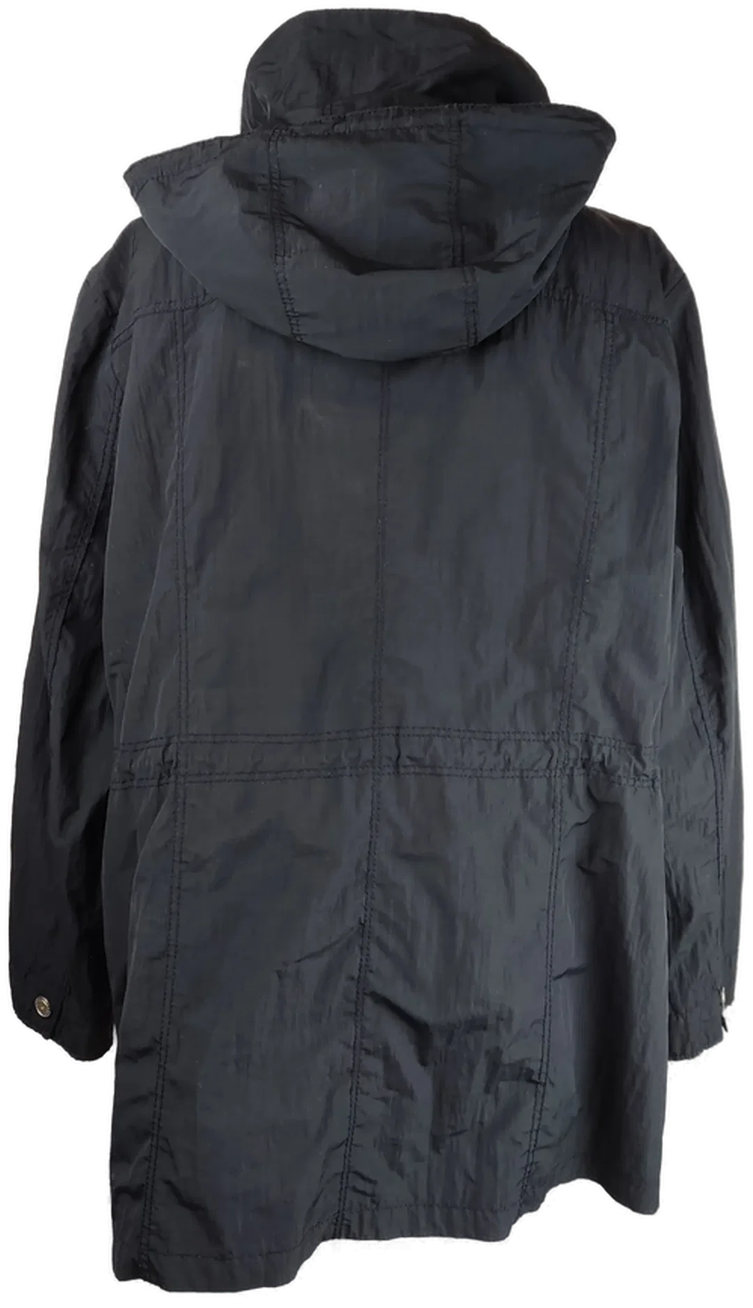 Damen Übergangsjacke mit abnehmbarer Kapuze Lebek Polyester Gr.48 | Zeitloser Klassiker – Bild 3