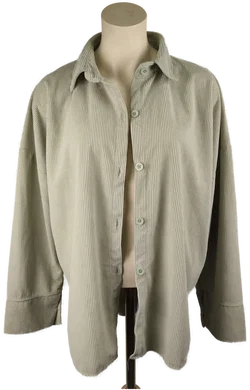 Damenovershirt Größe 42 Olivgrün | Herbstlicher Charakter – Vorschau 2