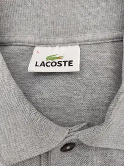 Lacoste Herren Poloshirt Grau Gr. 5 - Bild 3