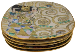 Lilien Porzellan Wandteller 5er-Set 