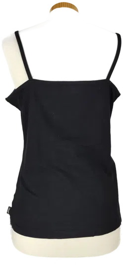  casall Damen T-Shirt Träger mit gestickter Blüte schwarz- L/40 - Bild 2