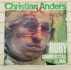Christian Anders, Ruby, Vinyl Single 