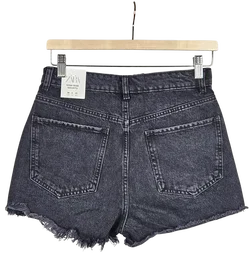 ZARA High Rise Shorts, schwarz - Gr. M / 38 – Vorschau 2