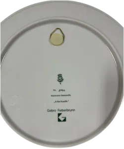 SUISSE LANGENTHAL Sammelteller Nr. 596 Weihnachten 1990 Matricaria Chamomilla mit Zertifikat - Bild 3