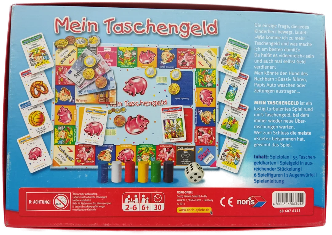 Spiel "Mein Taschengeld - Ein gewinnbringendes Spiel" - Noris – Bild 2