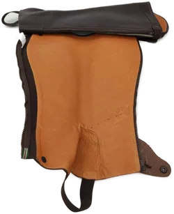 Leder Chaps Damen braun Gr. M++5038 - Bild 3